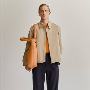ZARA limited edition beige cotton jacket